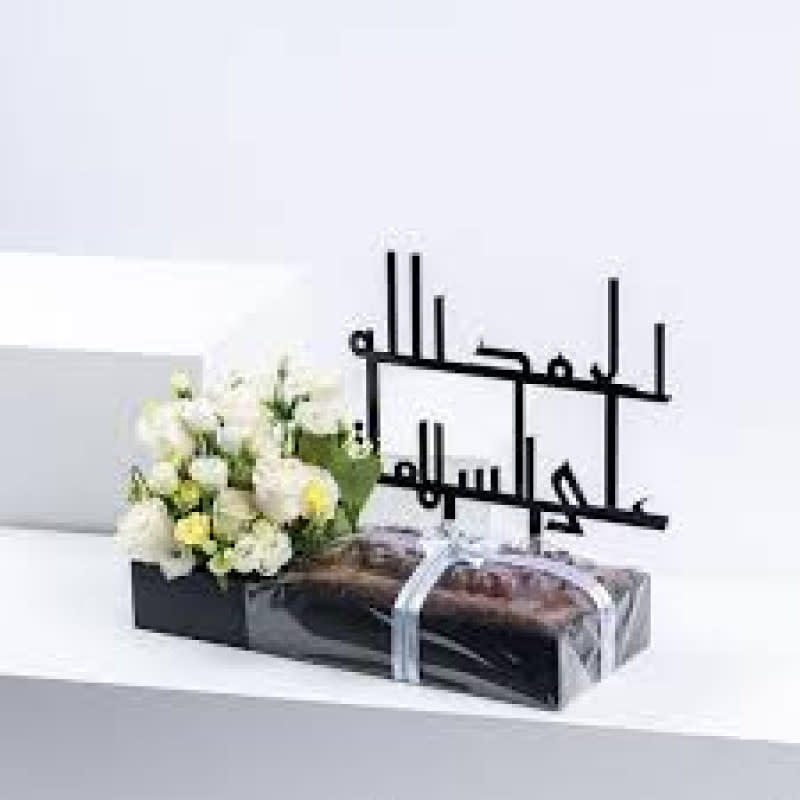 Apres Get Well Soon Chocolates Tray | White Roses